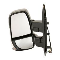 Left exterior mirror, fully electrically heated, temperature sensor, short arm