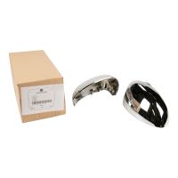 Chrome exterior mirror caps