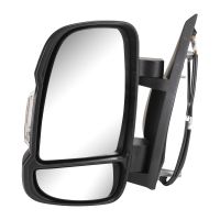 wing mirror left electrically adjustable Temp.Sensor 16W short mirror arm