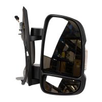 Electrically adjustable folding right exterior mirror, 16W short mirror arm