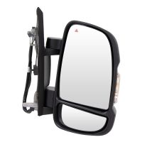 Electrically adjustable right exterior mirror, 16W digital antenna, short mirror arm