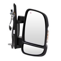 Electrically foldable right wing mirror, 16W digital antenna, short mirror arm