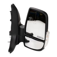 Exterior mirror on the right, electrically heated, foldable, short mirror arm 5W