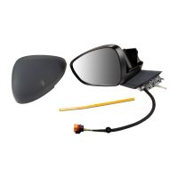 Left exterior mirror electrically convex heated