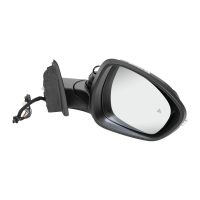 wing mirror on the right, convex, heated, electrically foldable