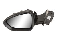 Exterior mirror on the left