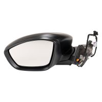 Exterior mirror on the left