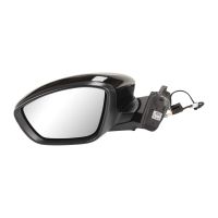 Exterior mirror on the left