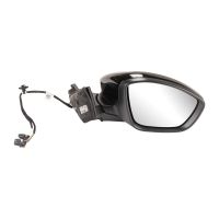 Exterior mirror on the right