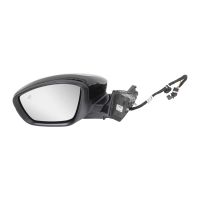 Exterior mirror on the left