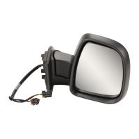 Right exterior mirror manually foldable