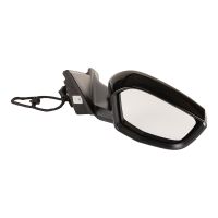Right exterior mirror heated with temperature sensor