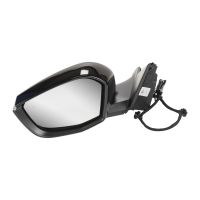 Left exterior mirror electrically adjustable and heated