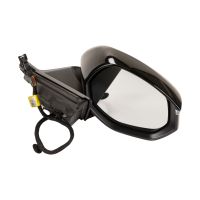 Right exterior mirror electrically folding