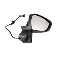 Right exterior mirror electrically folding