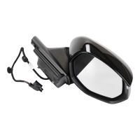 Right exterior mirror manually foldable