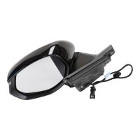 Left-hand side exterior mirror, manually foldable