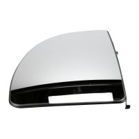 Outside mirror glass, top left, heated