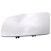 Outside mirror glass left heatable