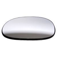 Outside mirror glass left heatable