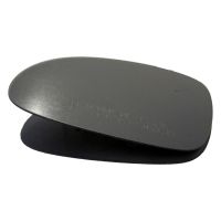 Heated exterior mirror glass on the left