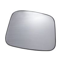 Outside mirror glass left heatable