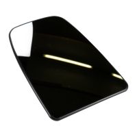 Outside mirror glass top right