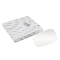 Outside mirror glass on the left