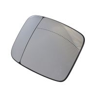 Outside mirror glass left heatable