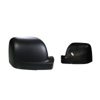 Outside mirror cover right black