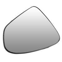 Outside mirror glass, mirror glass on the right