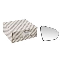 Outside mirror glass, mirror glass on the right