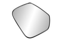 Outside mirror glass on the right