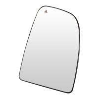 wing mirror glass on the right heated blind spot sensor