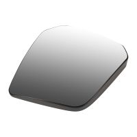 wing mirror glass left convex with wide-angle mirror