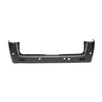 Bumper rear black with parking sensor