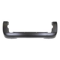 Bumper rear black without PDC
