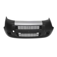 Bumper front black chrome
