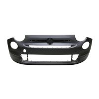 Bumper front black primed original Fiat
