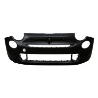 Bumper front black primed original Fiat