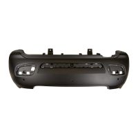 Bumper rear primed 3-hole