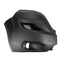 Front right bumper corner black