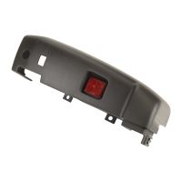 Bumper corner rear right black