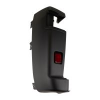 Left rear bumper corner black