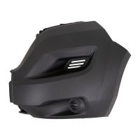 Front left bumper corner black