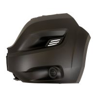 Front left bumper black