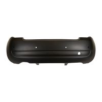 Rear bumper black