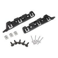 Mounting kit for the front bumper