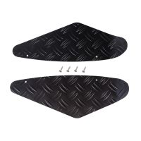 Footplates black front bumper