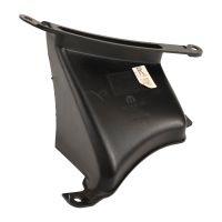 Baffle plate for front bumper right